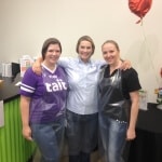Tait at Houston Food Bank - Part of the team