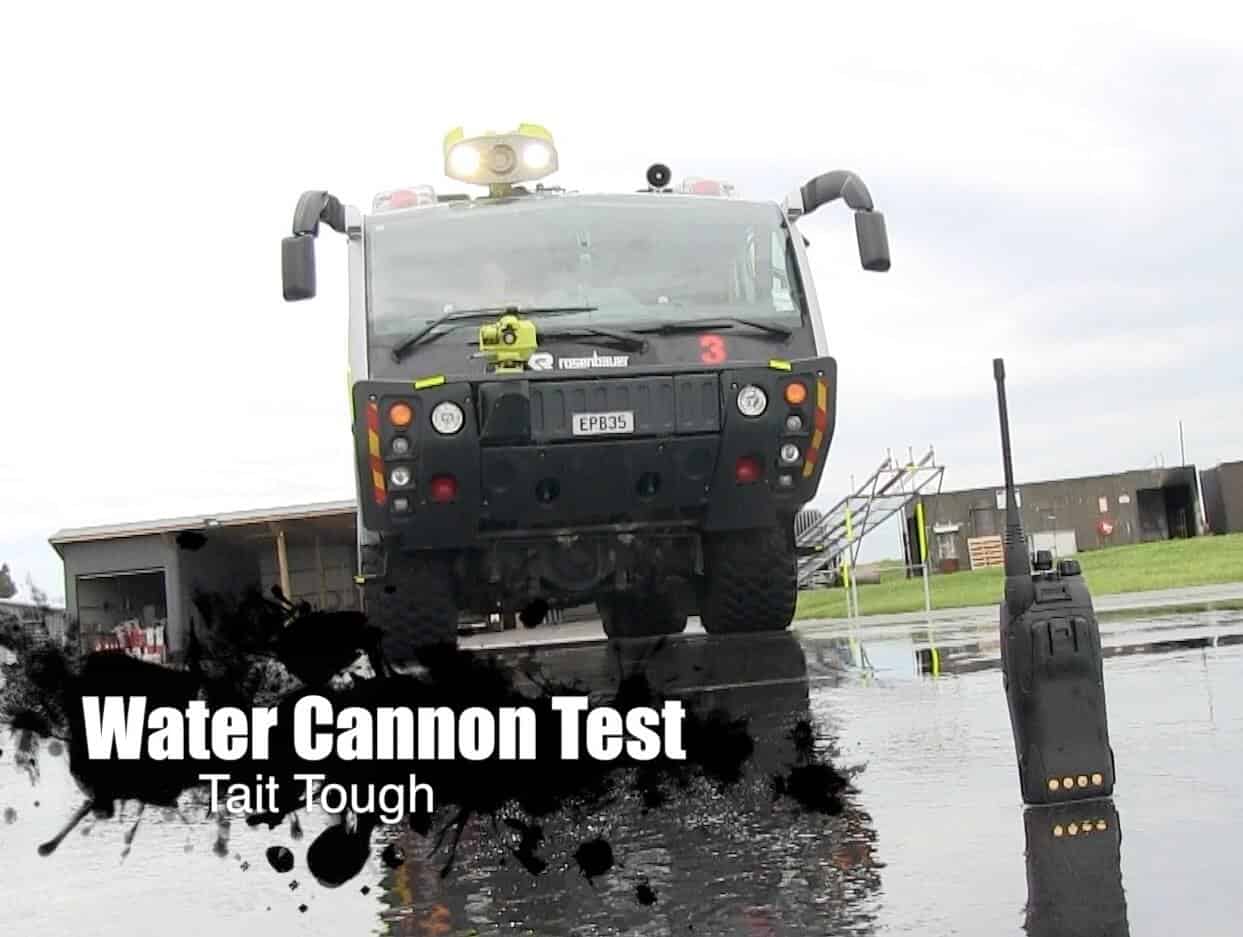 Tait Tough Water Cannon Test