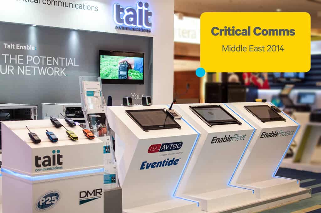 Critical Communications - Dubai 2014 Stand