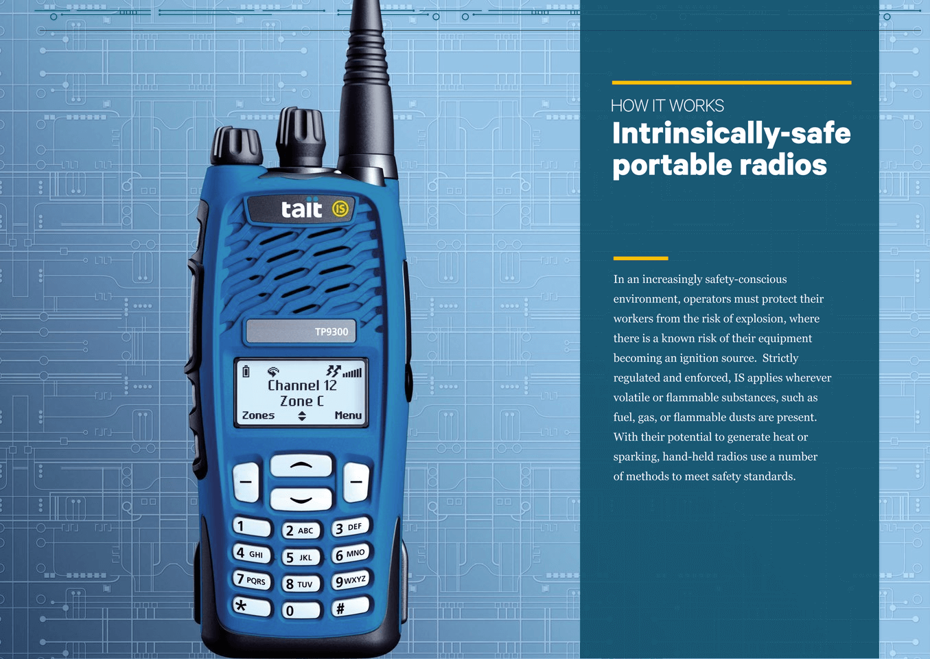 Connection Magazine - IS -Intrinsically safe portable radio