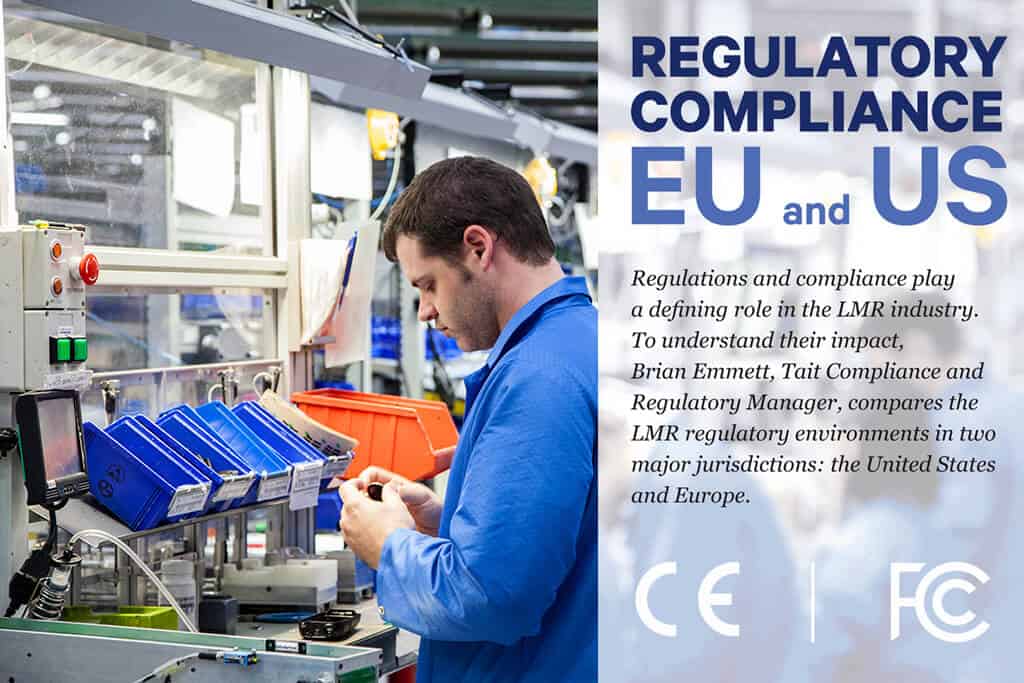 Connection Article Manufacture EU and US compliance
