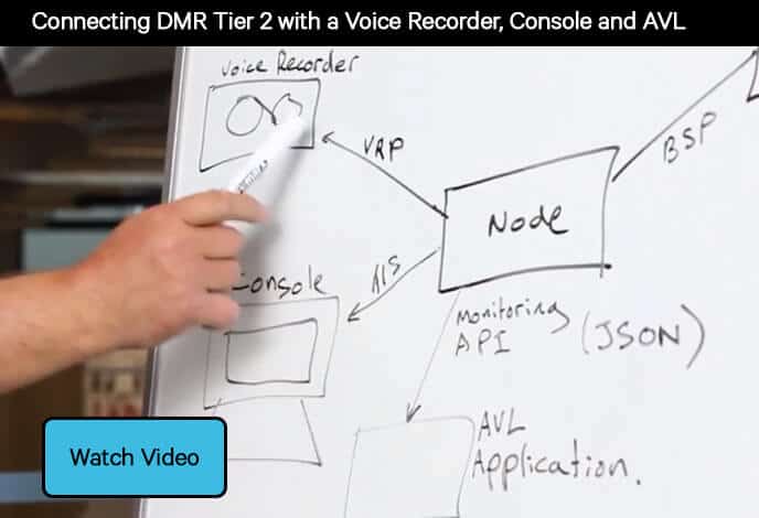 Connecting DMR Tier 2 with a Voice Recorder, Console and AVL