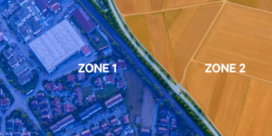 Geofencing - Zone 1 and 2